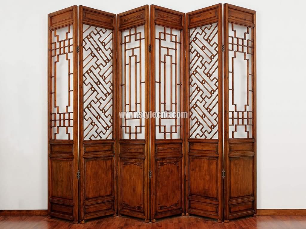 木屏風(fēng)鏤空雕刻項目