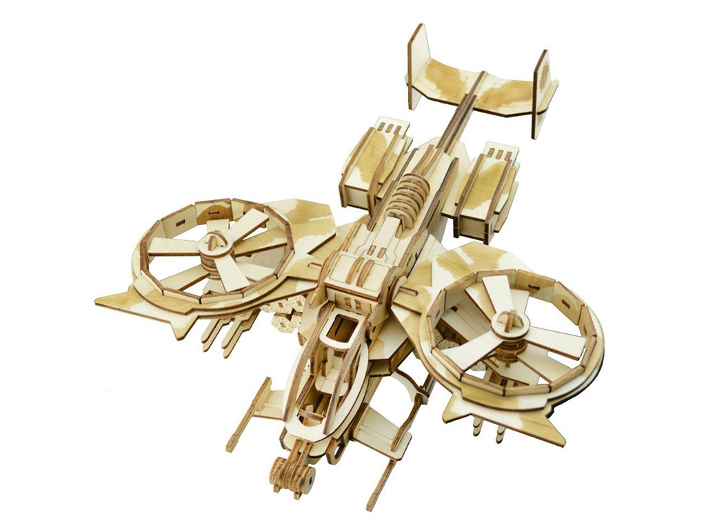 激光切割 3D 木項(xiàng)目