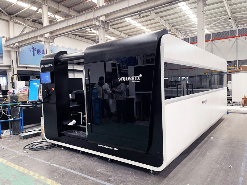 高功率光纖激光金屬切割機 6000W