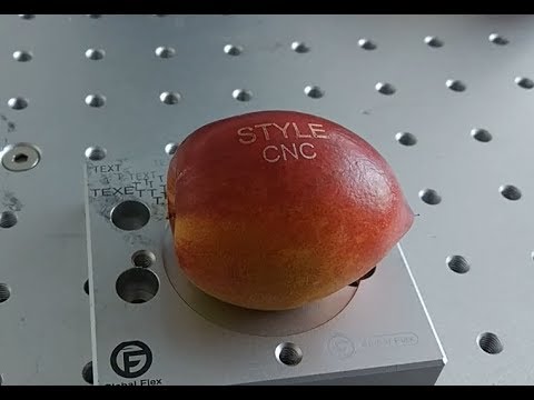 CO2 激光水果打標(biāo)機 DIY 定制徽標(biāo)和標(biāo)志 CO2 激光水果打標(biāo)機 DIY 定制徽標(biāo)和標(biāo)志