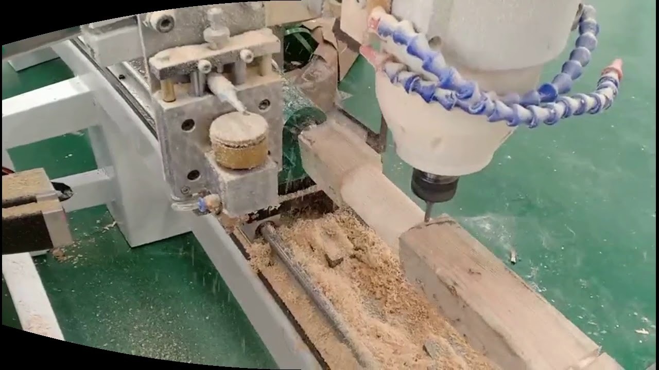 新西蘭全新帶旋轉第四軸的數控雕刻機